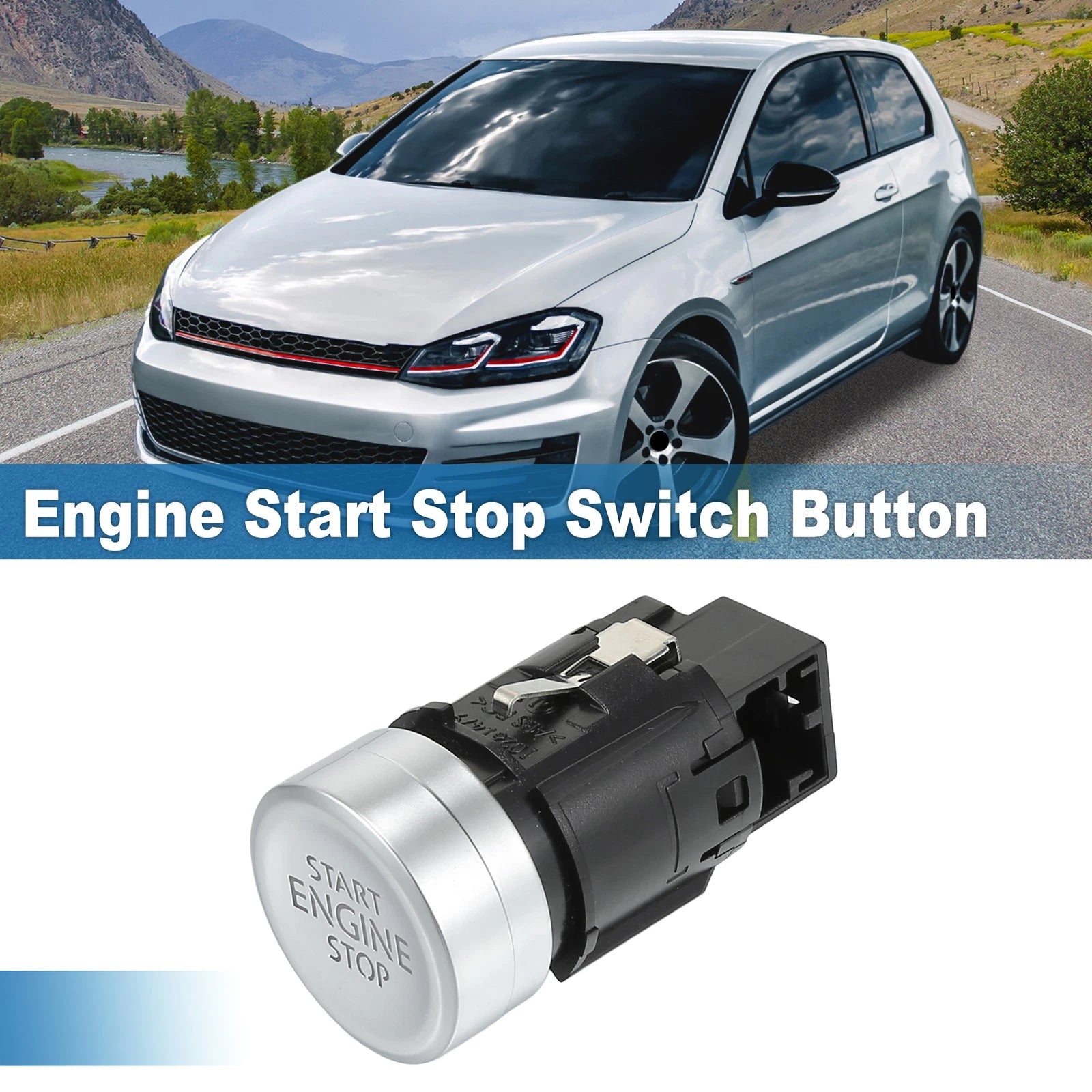 Engine Start Stop Switch Button Replacement for Volkswagen Golf (2021–2021)