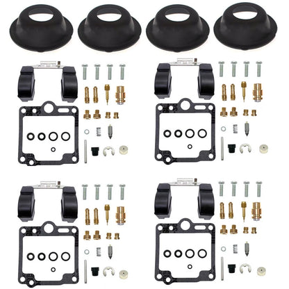 4X Carburetor Kit for Suzuki GS1100 (1980–1983) GS1100E Float Diaphragm