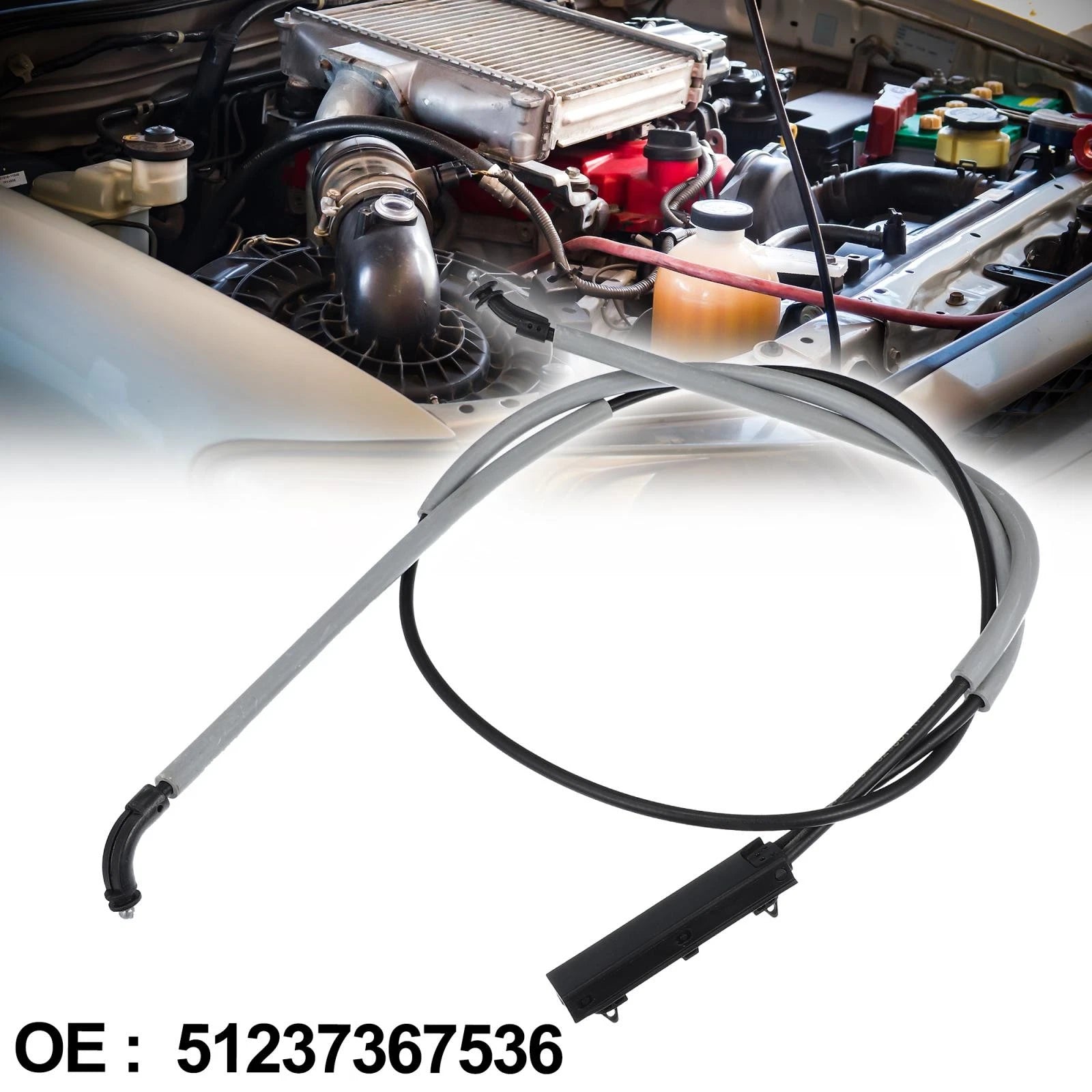 Hood Bonnet Release Cable Replacement for BMW X6 (2015–2019)