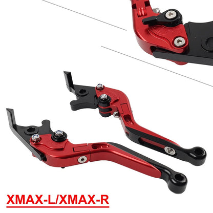 CNC Folding Extendable Brake Clutch Levers for Yamaha XMAX (2015–2022)