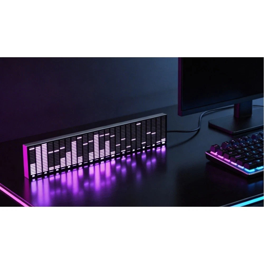 Audio Driven LED Light with Voice Control for Automobile