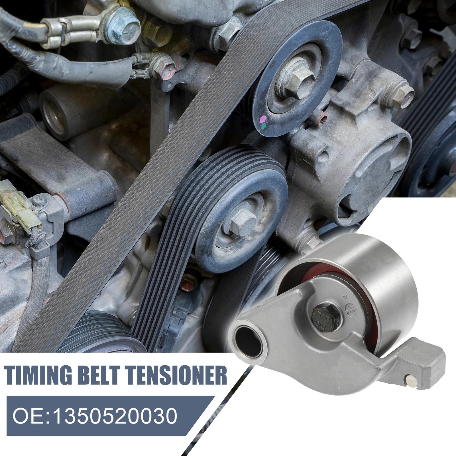 Engine Timing Belt Tensioner Pulley OEM Replacement for Toyota Highlander (2001–2010)
