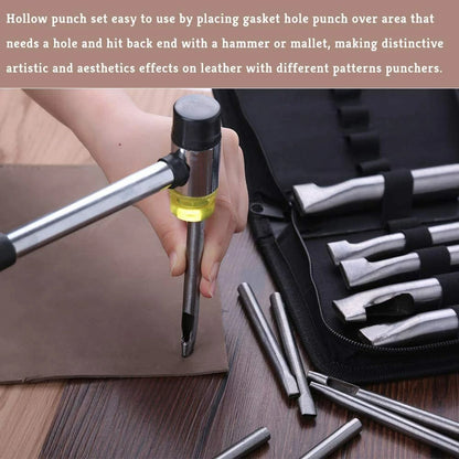 Oval Hole Punch Cutter for Leather Watch Bands