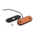 30 LED Oval Side Marker Indicator Light for Trailer Truck