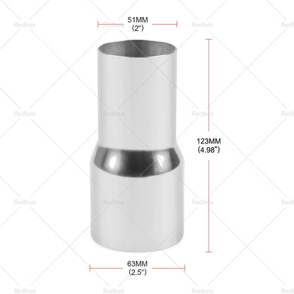 2" to 3" Exhaust Tube Pipe Adapter Reducer for