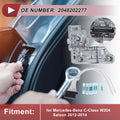 Left Tail Light Socket Wiring for Mercedes-Benz C-Class W204 (2012–2014) No. 2048202277