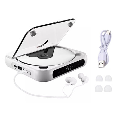 Multi-function CD Player for 5V2A BT 5.3 USB AUX