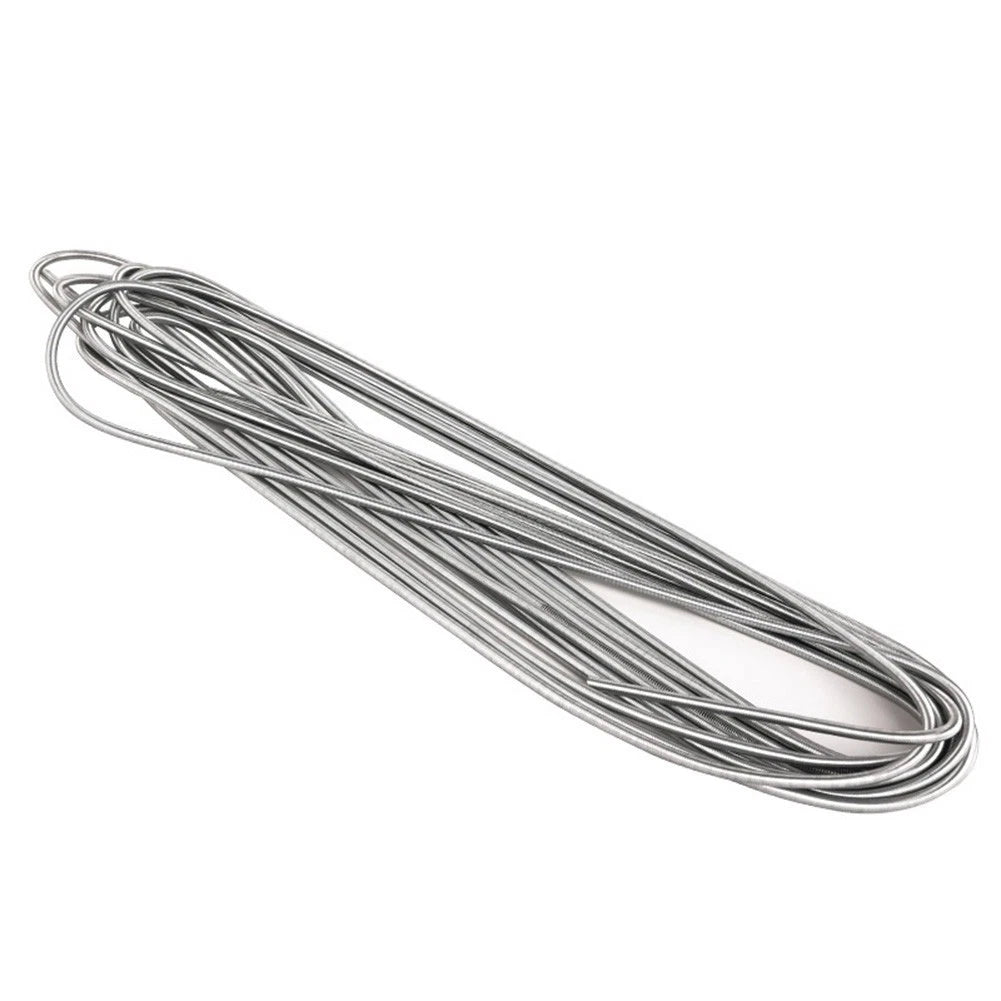 Oil Pipe Protective Sleeve 4mm to 8mm Stainless Steel with Spring Wire