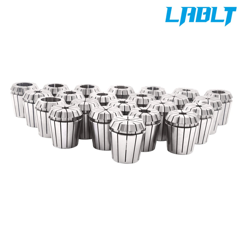 23Pcs ER40 Collet Set 1/8"-1" for Boring