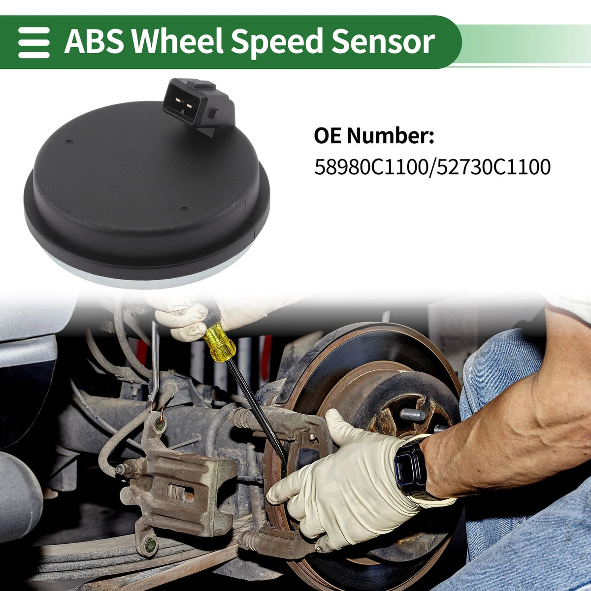 ABS Wheel Speed Sensor Replacement for Hyundai Tucson (2016–2021)