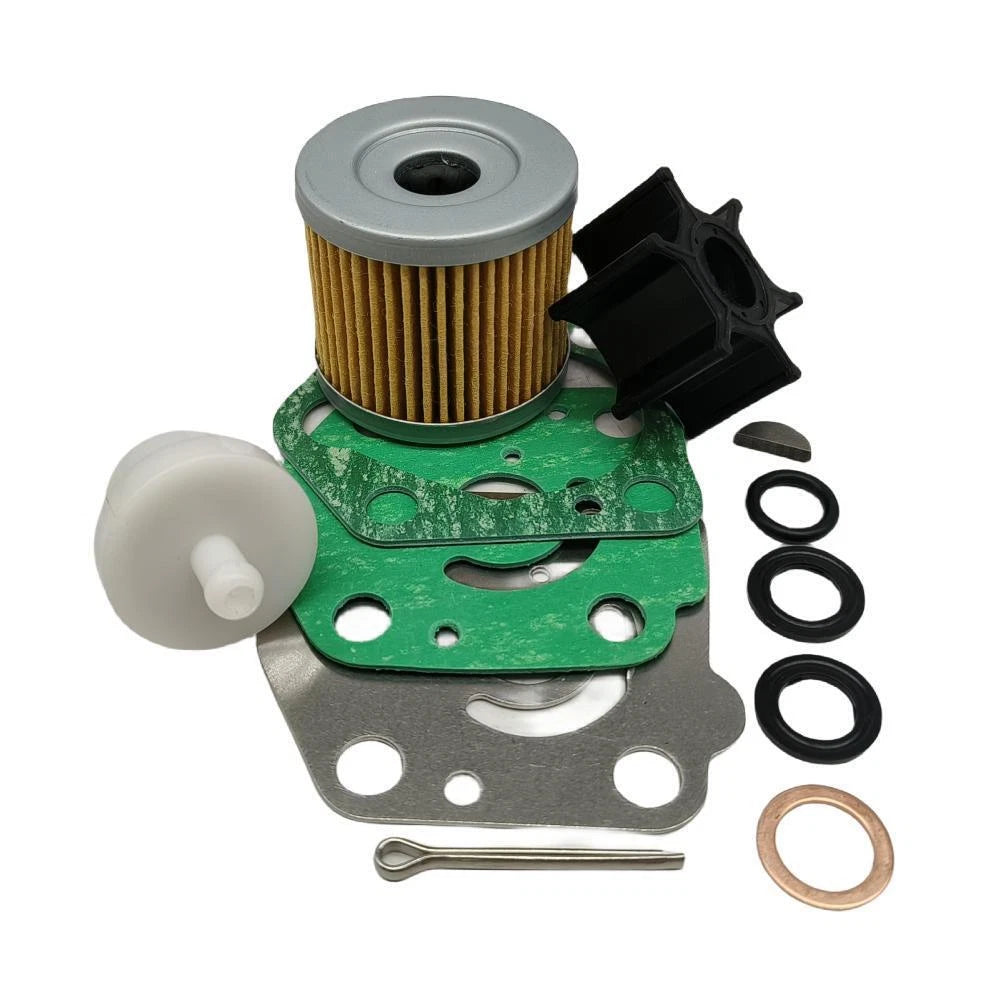 Maintenance Service Kit for Suzuki DF9.9 DF15 Outboard (17400-94810 16510-45H10)