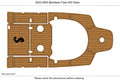 EVA Foam Teak Deck Floor Mat for Beneteau Flyer 650 Open (2005)