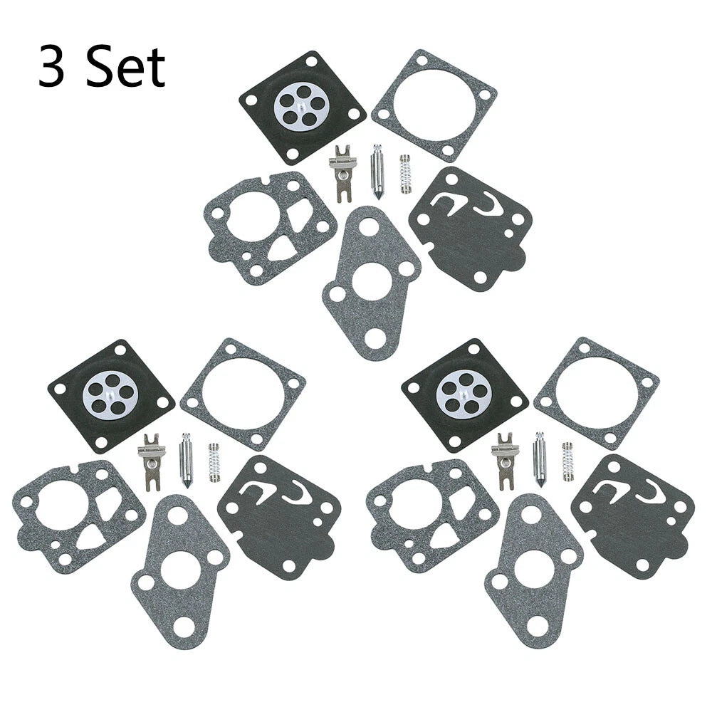 3X Carburetor Kit for Kawasaki TG20 TG24 TG25 TG33 TD24 TD25 TD33