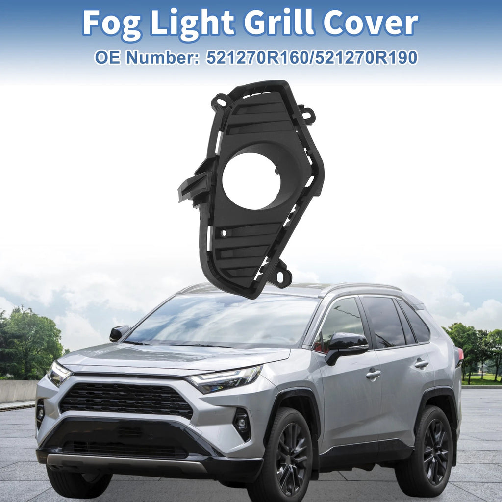 Front Right Fog Light Grill Replacement for Toyota RAV4 (2019–2023)
