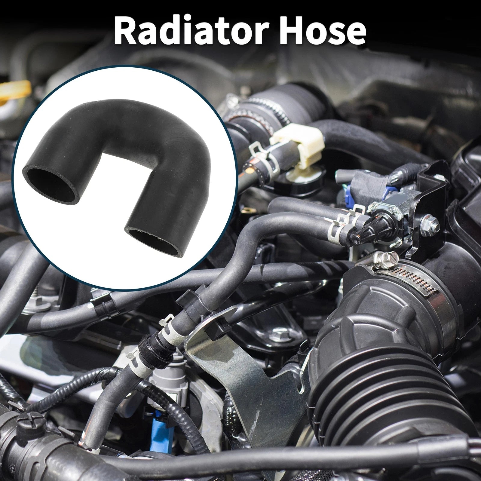 Radiator Hose for BMW 335i Base 3.0L Coolant Pipe (2007–2013)