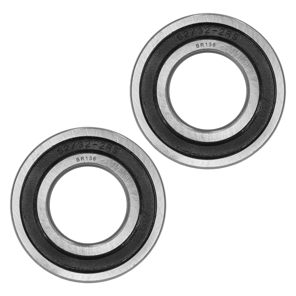Rubber Sealed Ball Bearing Replacement for Caltric 62/32 2RS (2000–2000)