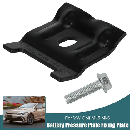Battery Hold Down Clamp Bracket + Bolt for VW Golf Mk5 Mk6 (2003–2014)