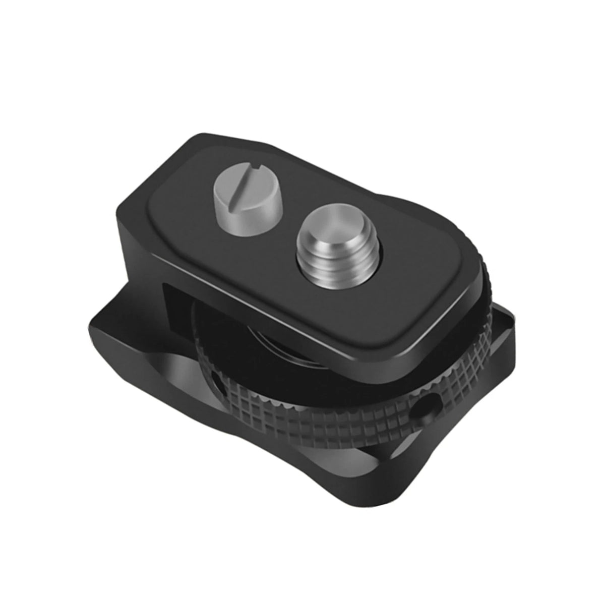 Cold Shoe Mount Adapter for DSLR Camera Cage Rig Light Bracket W/ 1/4" Screw