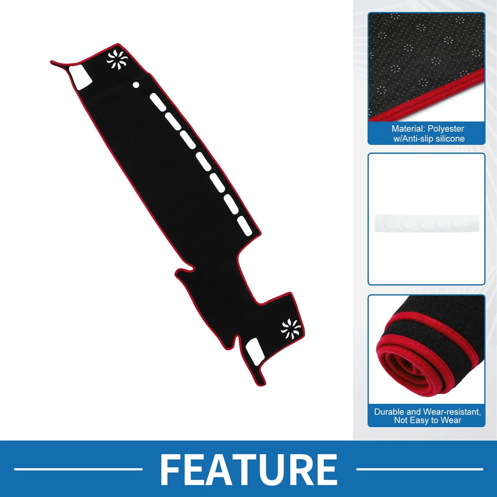 Dashboard Dash Cover Mat for Toyota Highlander Accessories (2021–2024)