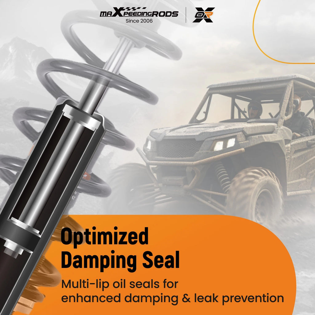 2X Rear Coil-Over Shocks for Can-Am Commander 800 (2011–2020)