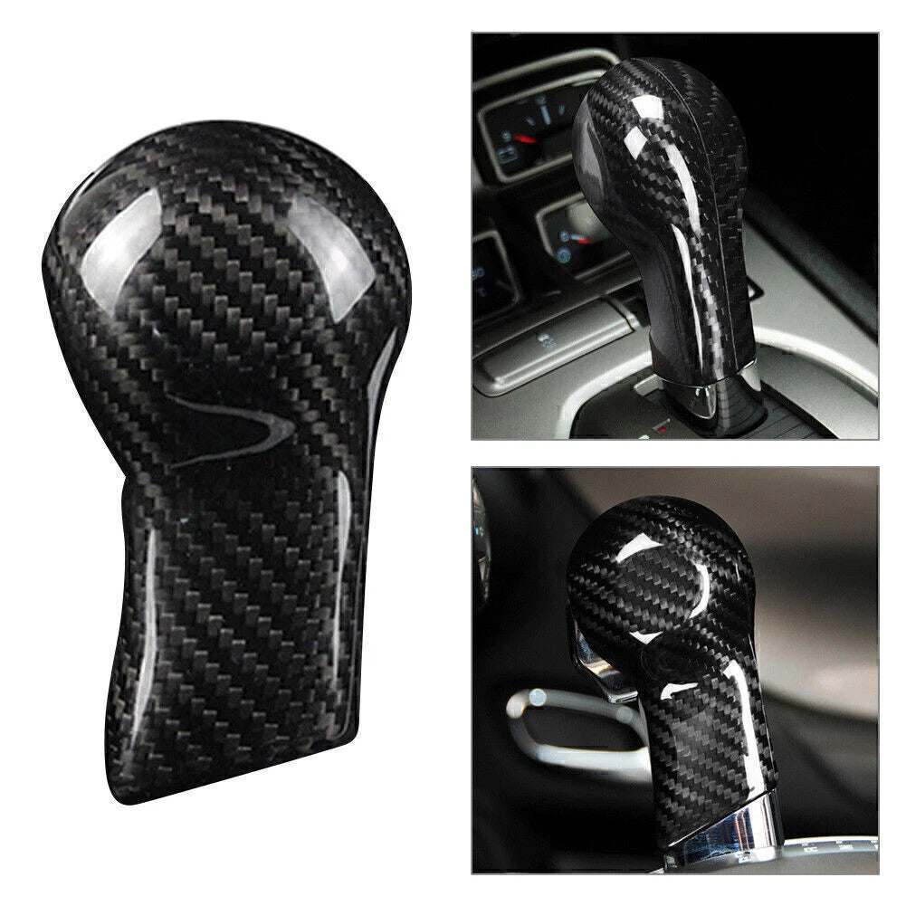 Carbon Fiber Shift Knob Cover for Chevrolet Camaro (2010–2015)