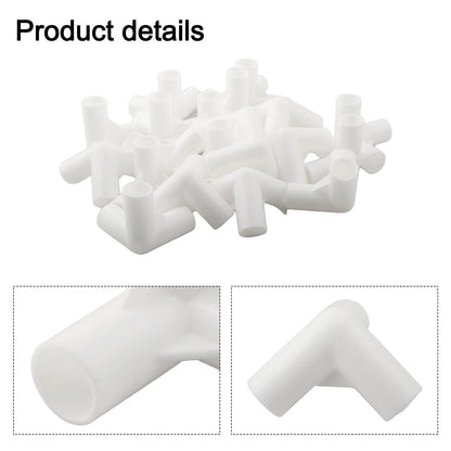 Set of 10 High Strength Connectors for Canopy Poles 16mm Inner Diameter