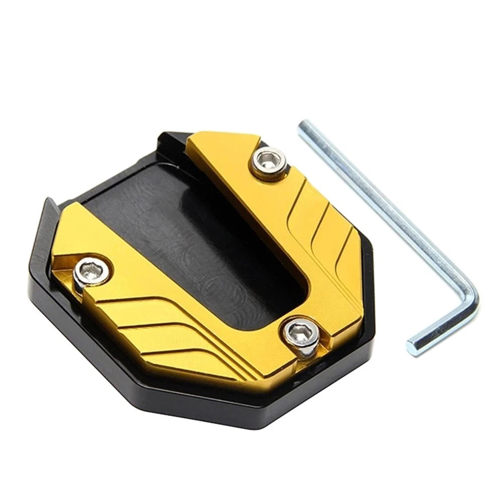Side Stand Extension Pad for Motorcycle Bikes
