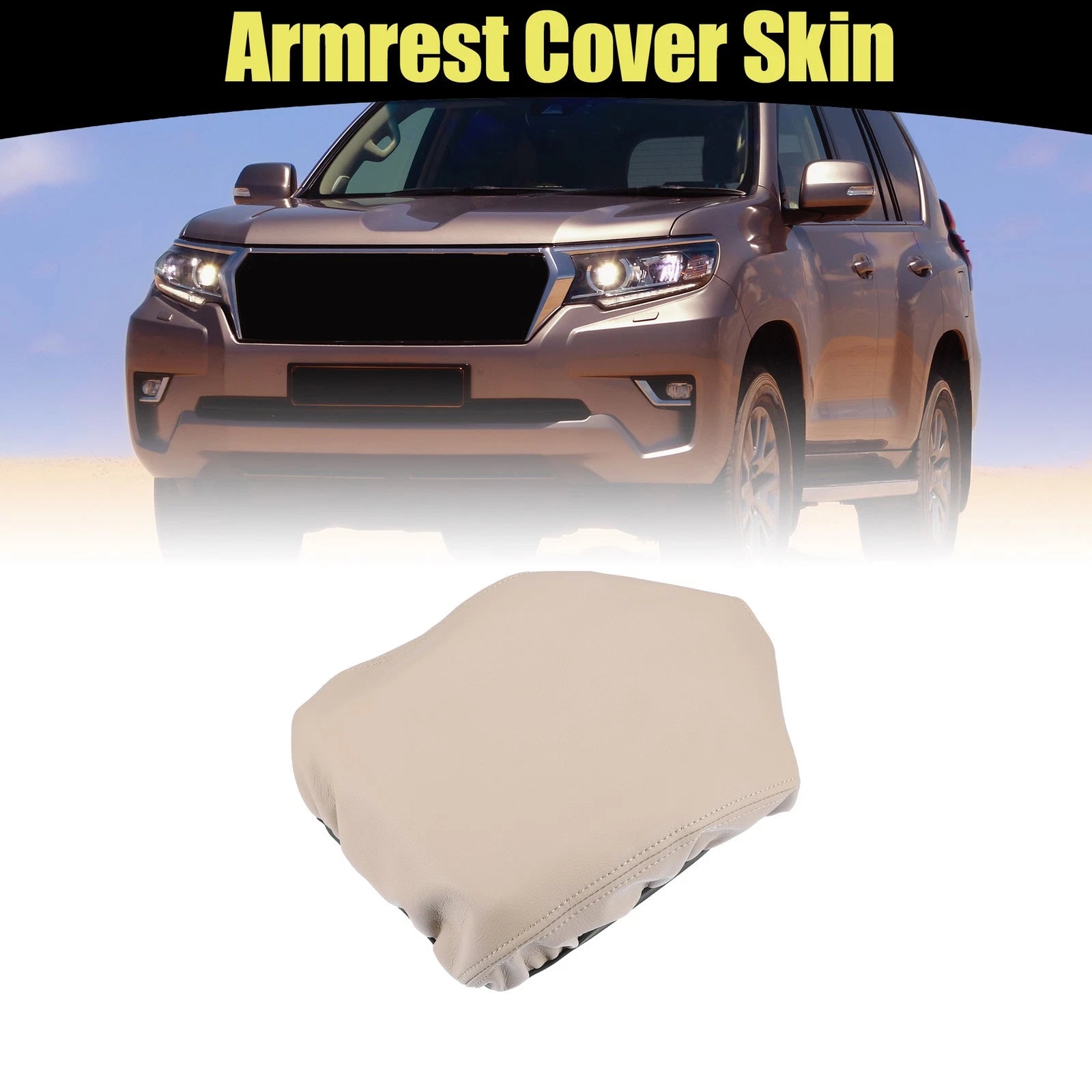 Center Console Cover Armrest Pad Replacement for Toyota Prado (2010–2019)