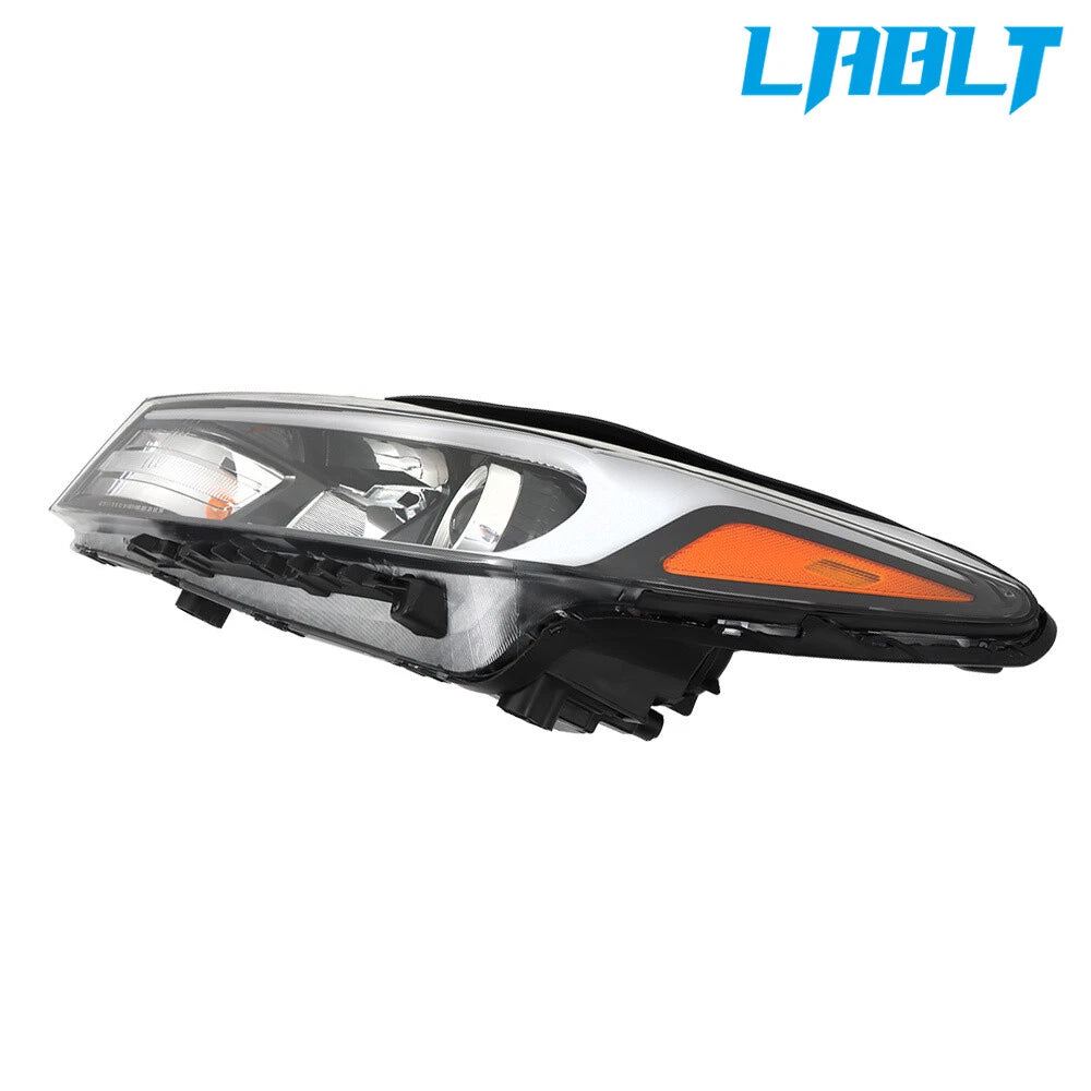 Left Driver Side Headlight Halogen for Kia Forte Forte5 (2017–2018)