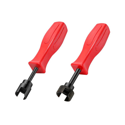2-Piece Steel Brake Spring Removal Tool Set with Non-Slip Handle