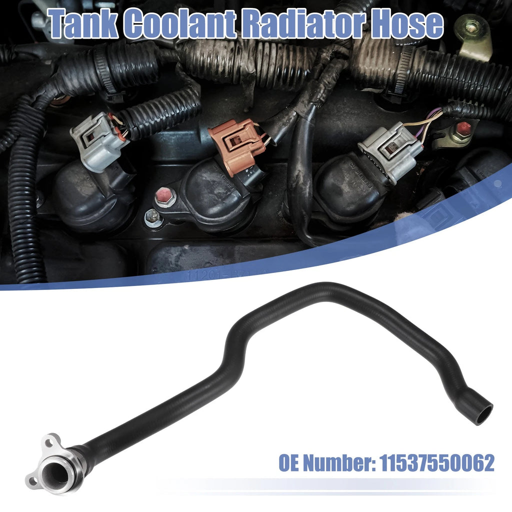 Radiator Heater Hose Expansion Tank Pipe Replacement for BMW X5 (2007–2010)