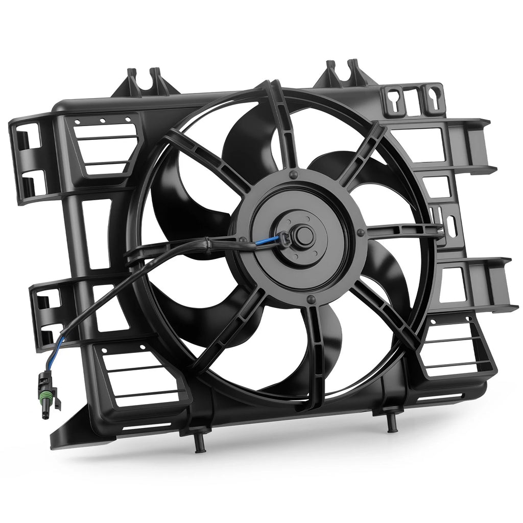 Radiator Cooling Fan w/ Shroud Assy for Polaris Scrambler 850 (2013–2024)