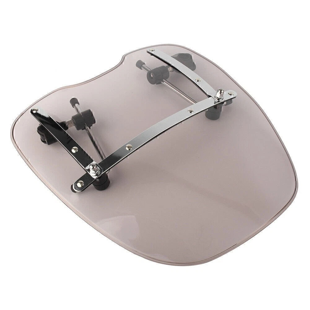 Front Windscreen for Suzuki Honda Kawasaki Yamaha Cruiser (Standard)