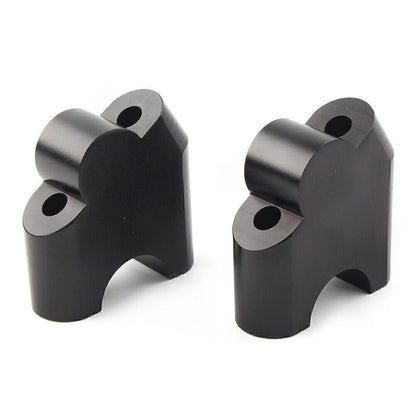 Handlebar Risers Mount Clamp Adapter for BMW F800R (2015–2017) Black