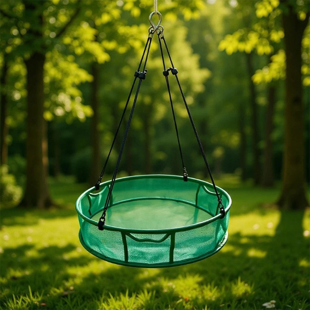 Hanging Bird Feeder for Weather-Resistant Use - Easy to Clean, 4 Hooks