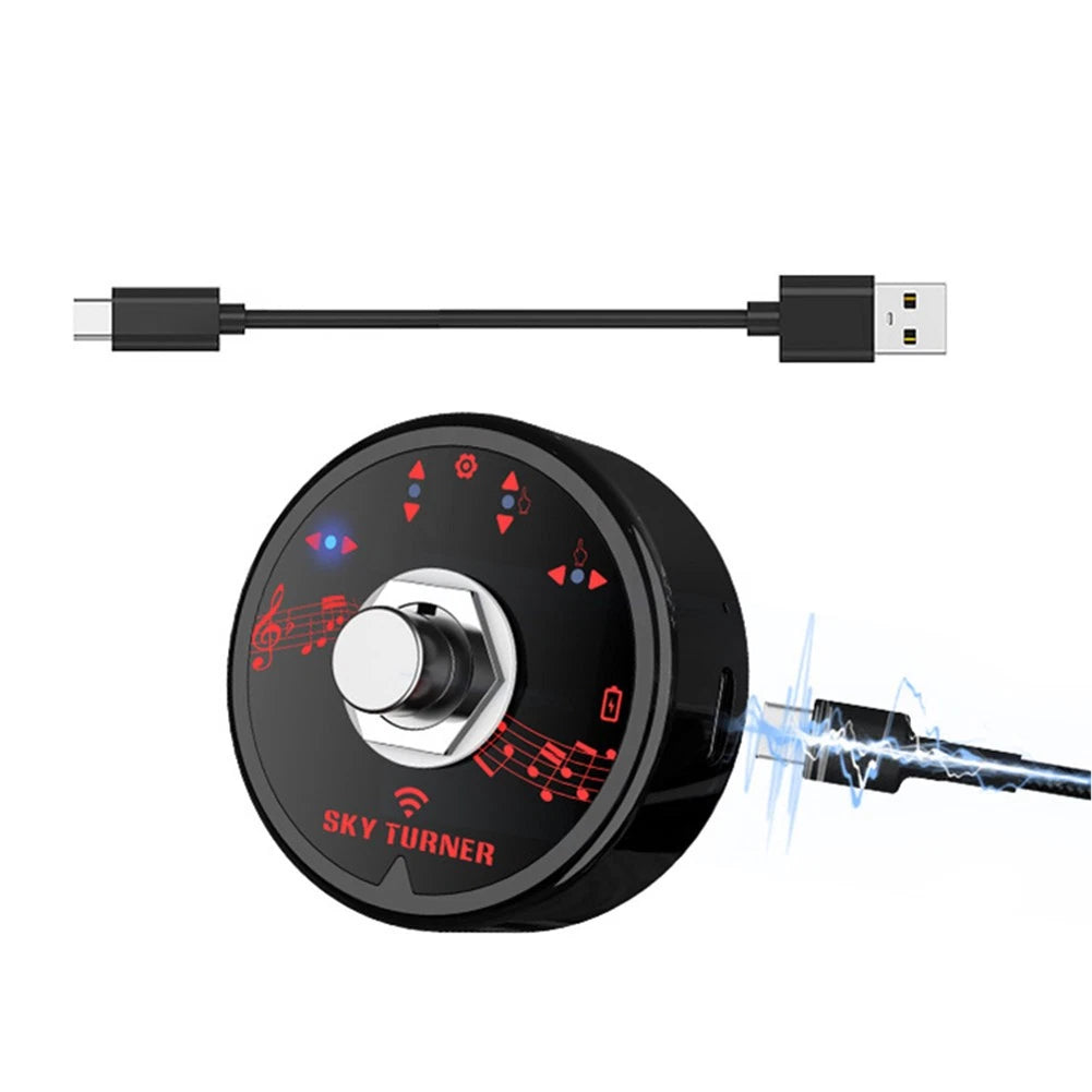 15M Transmission Range Bluetooth Page Turning Pedal for Universal Use