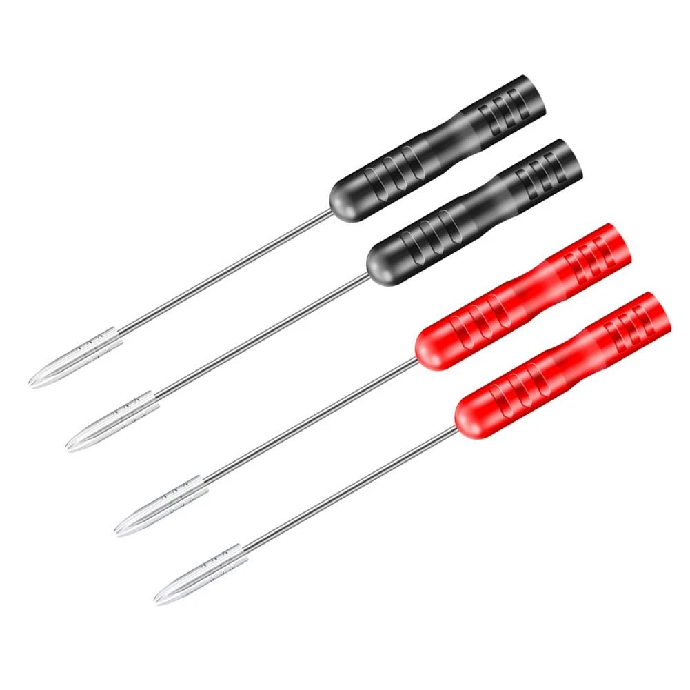 Electrical Test Tip Probes for Multimeters (Pointed Contact Design)