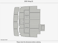 EVA Pads for Viking 52 Swim Platform Cockpit Boat (2005) - Faux Teak Deck