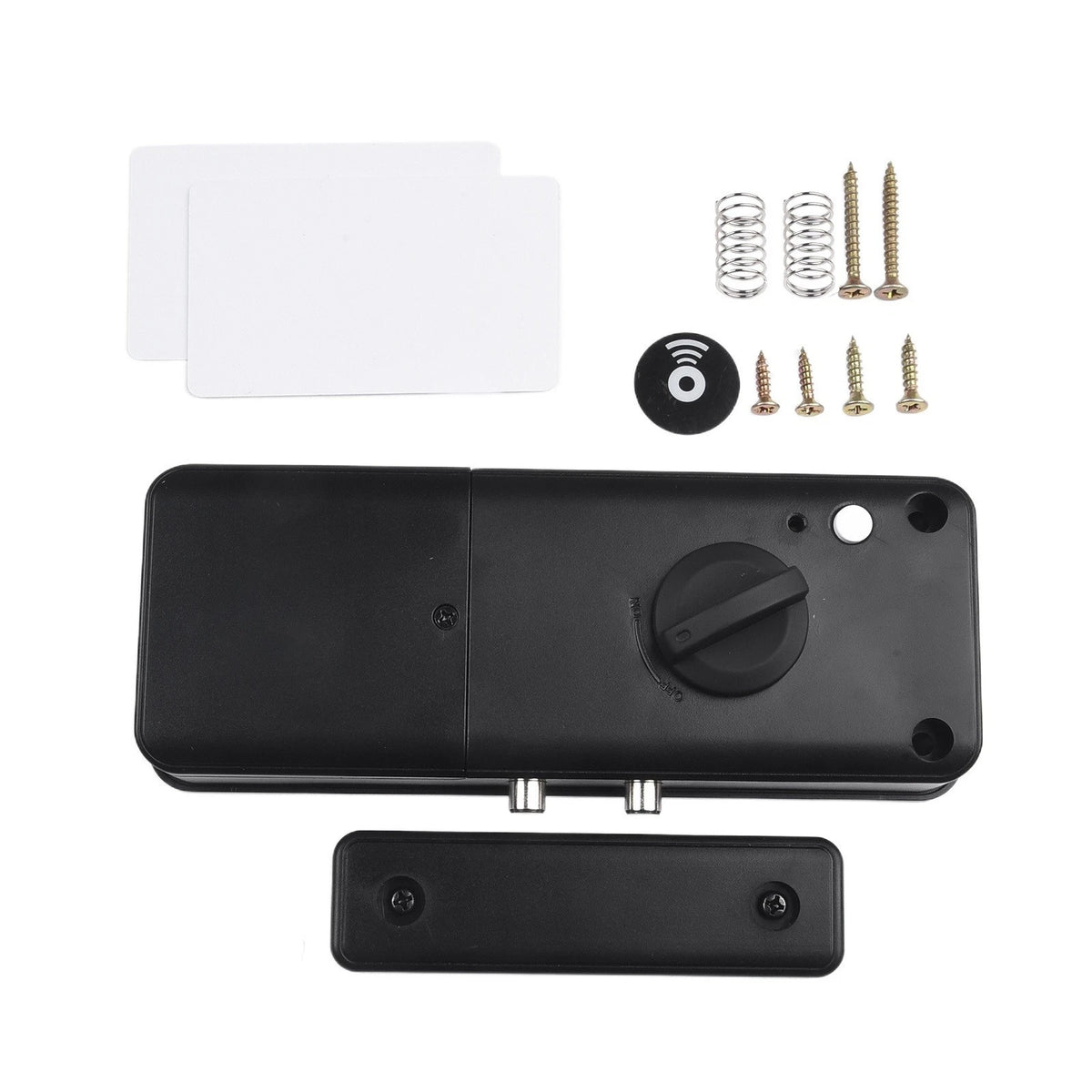Smart Lock for Wooden Doors with Tuya App and Card Unlocking Features