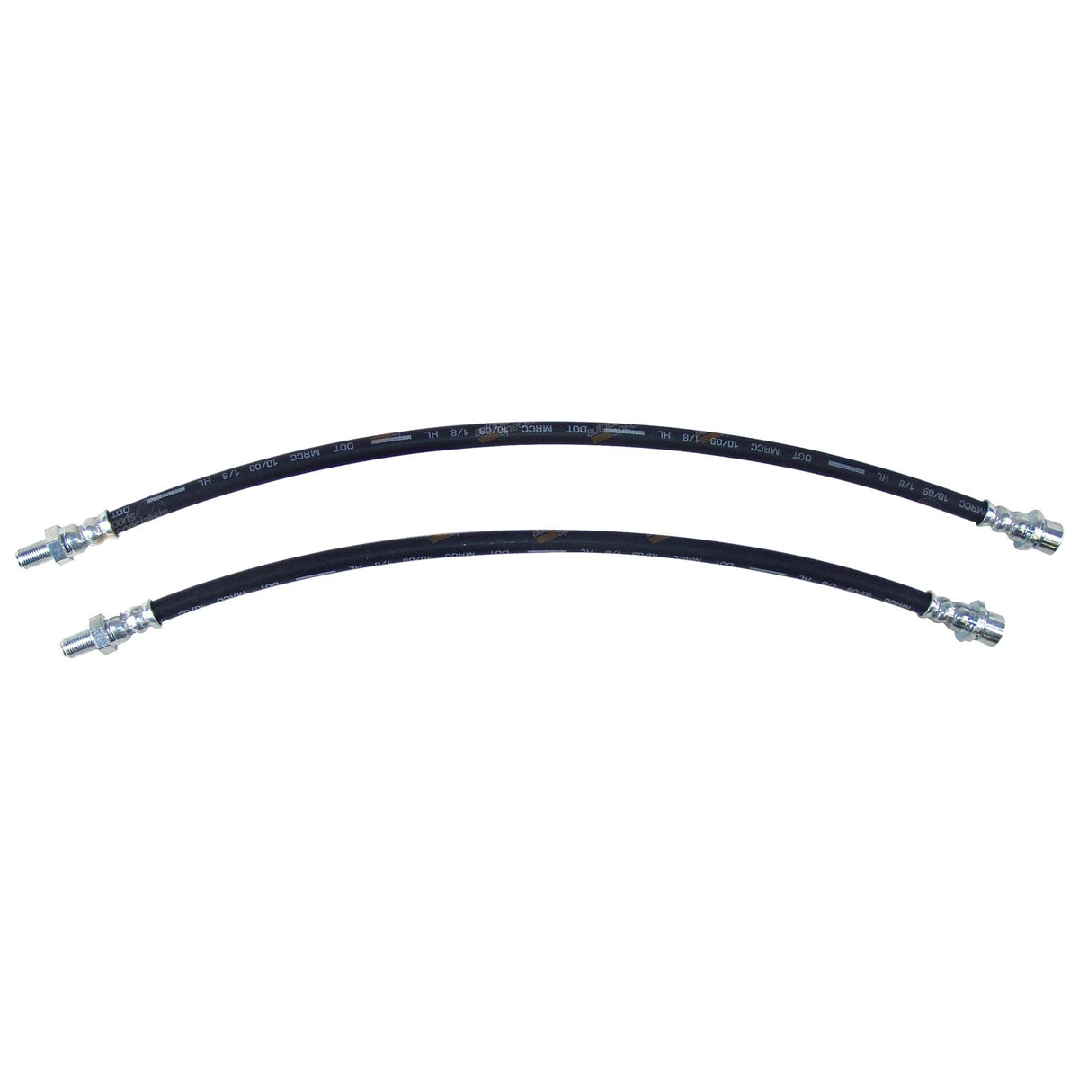 2 Extended Brake Lines Hose for Landcruiser 100/105 Series (HZJ105) Rubber