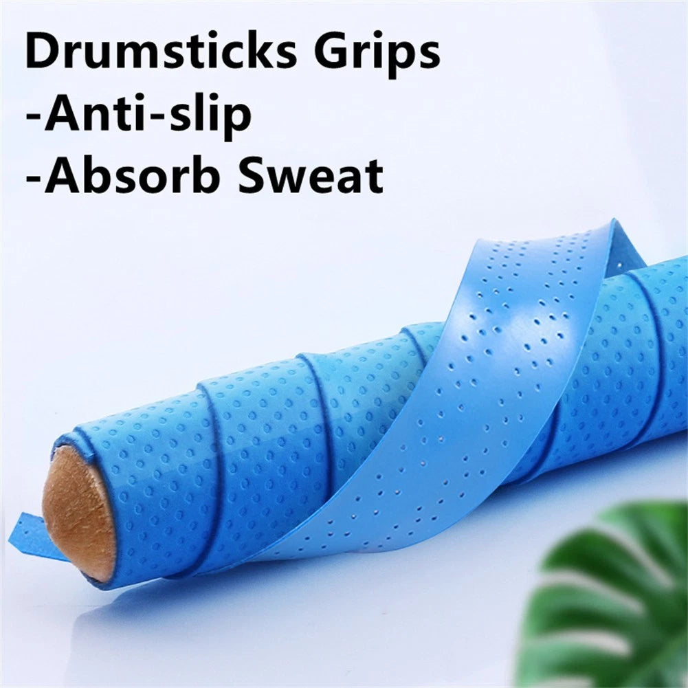 Wrap Tape Drumstick Grips for Universal Use (110cm/43in, 2.5cm/0.98in)
