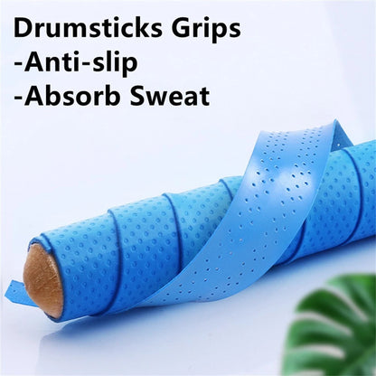 Wrap Tape Drumstick Grips for Universal Use (110cm/43in, 2.5cm/0.98in)