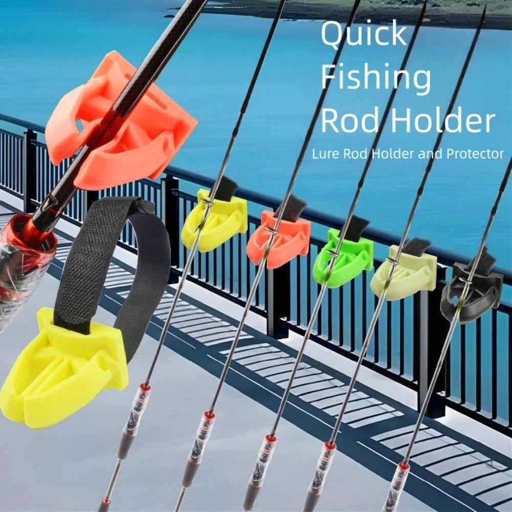 Fishing Rod Holder Rack for Wall Mount (Heavy Duty)