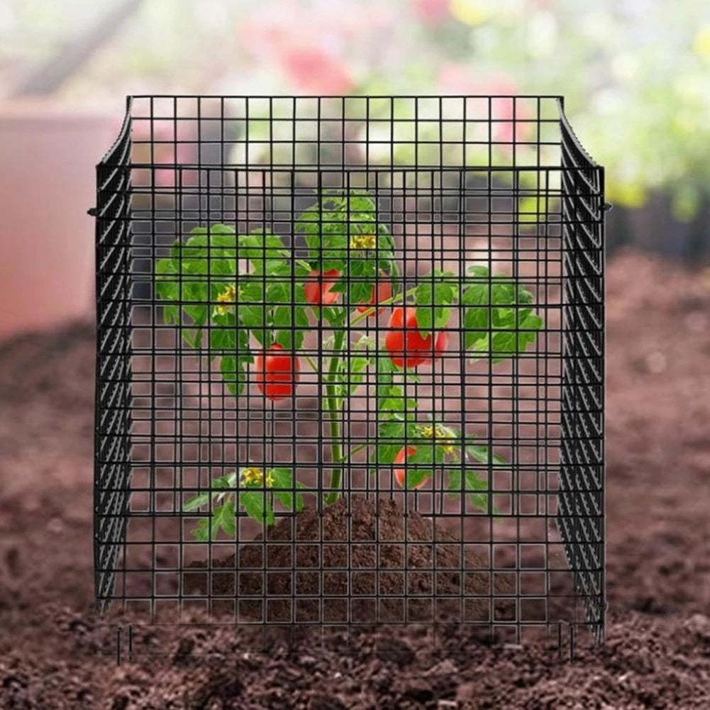 Wire Plant Protector Mesh Cage for Garden Vegetables and Shrubs
