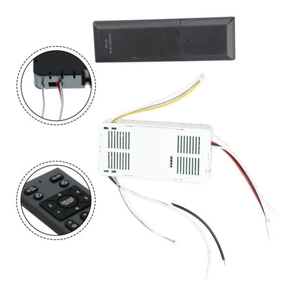 Remote Control for Ceiling Fan Light (6 Speeds, Dimmable Settings)