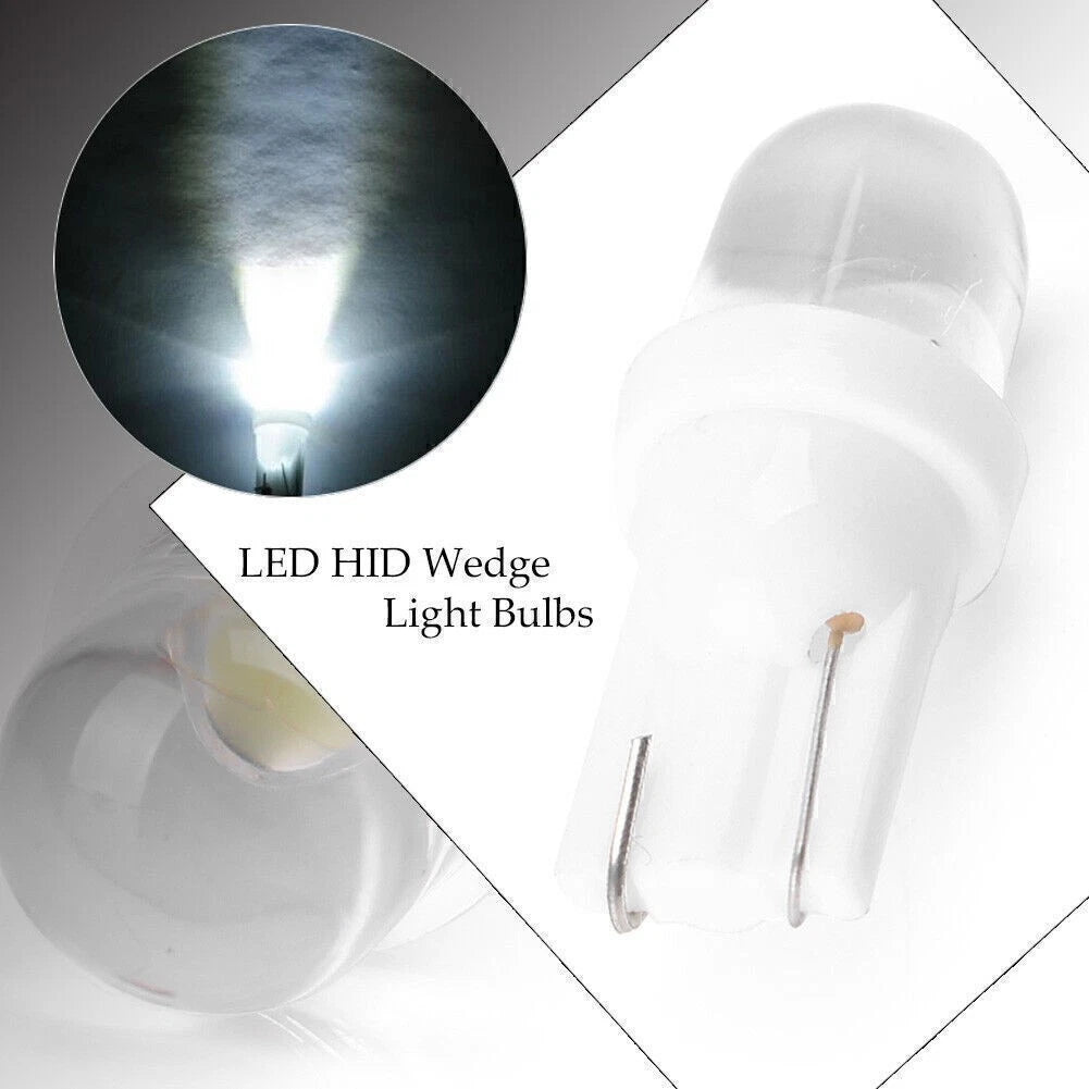 T10 W5W 168 194 LED Light Bulbs for Universal Applications (1 Pack)