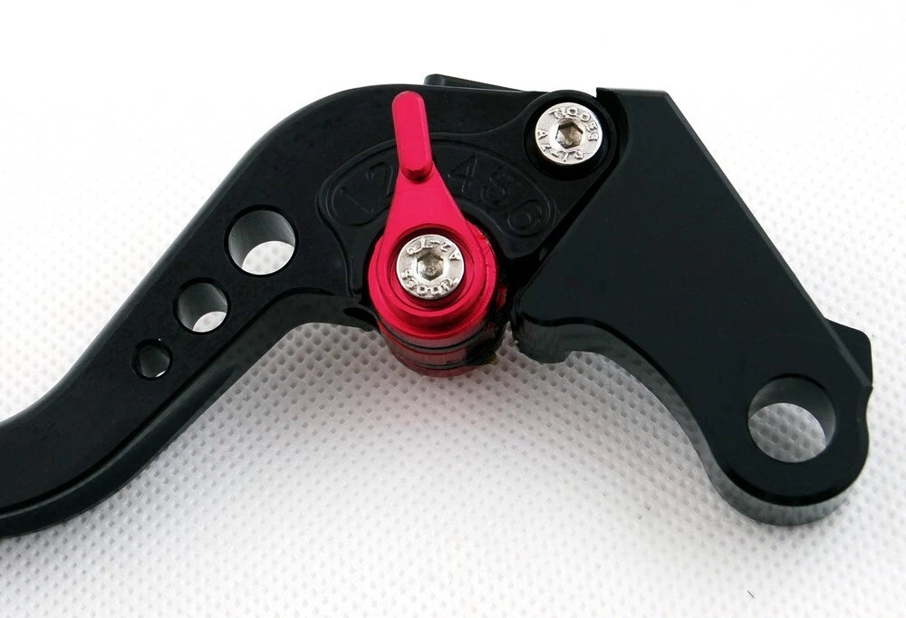 Long Brake Clutch Levers for Honda X-11 (1999–2002) Black