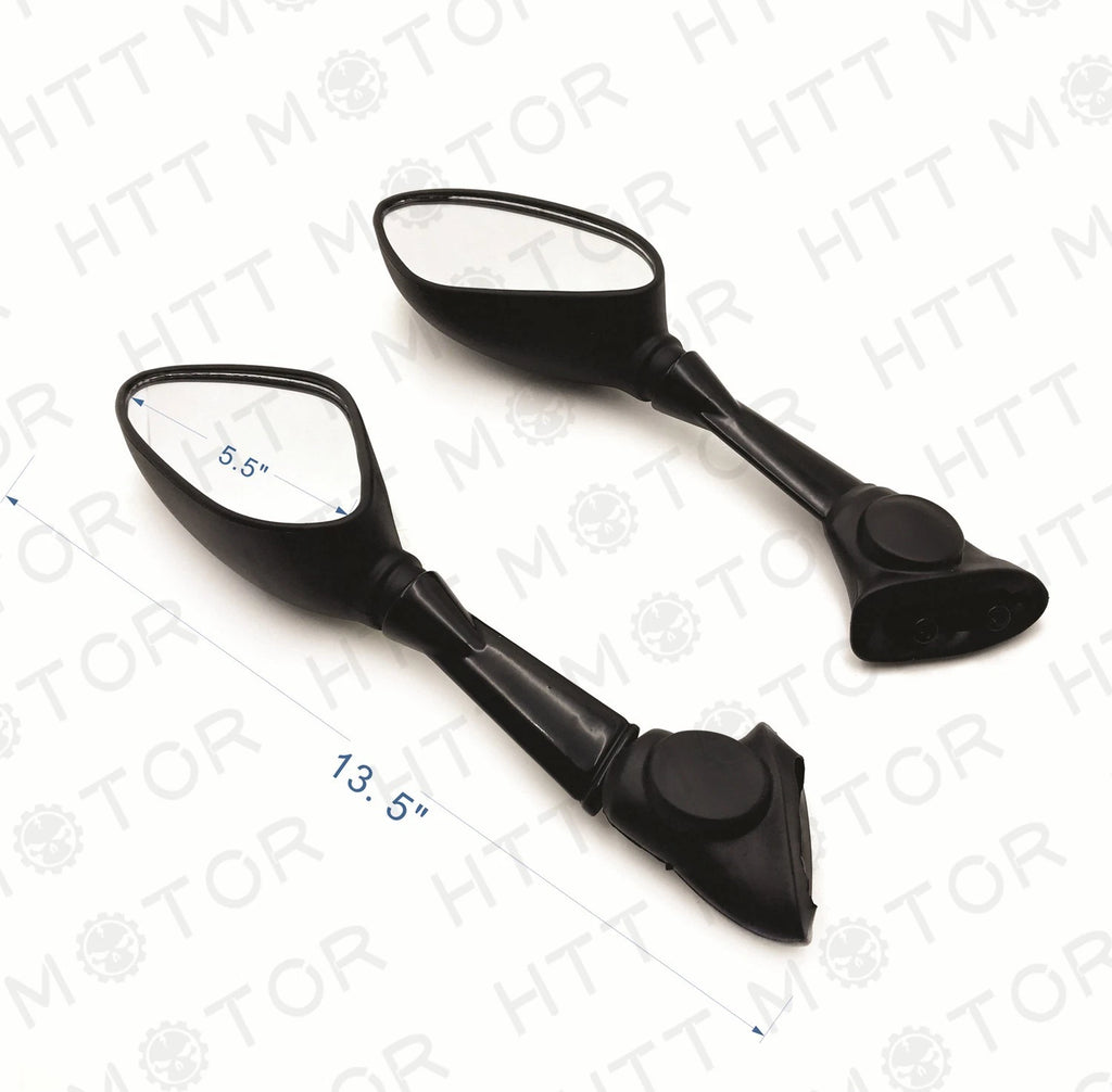 Side Mirrors for BMW S1000RR (2010–2014) ABS Black