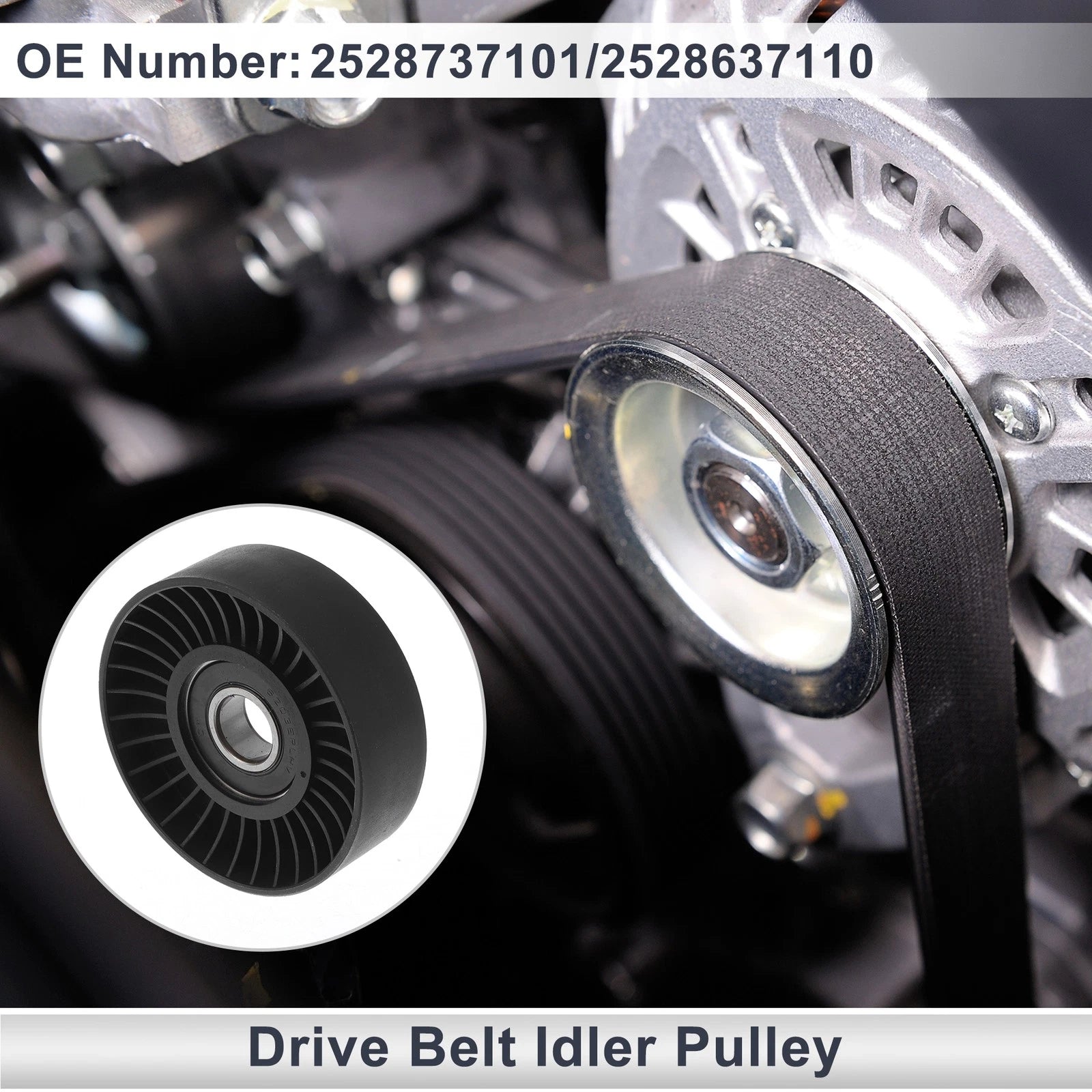 Drive Belt Idler Pulley Replacement for Kia Sportage 2005–2010