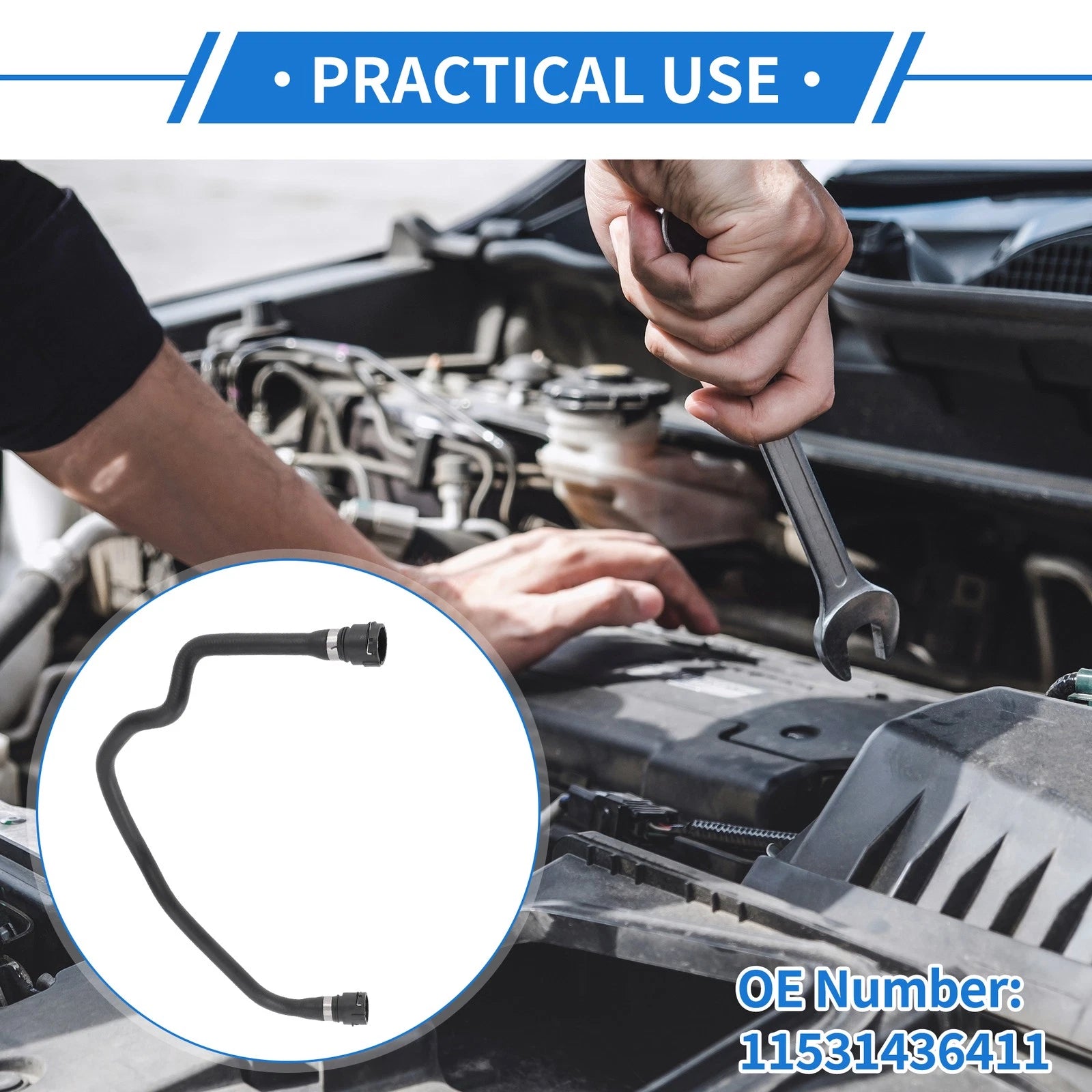 Radiator Hose Replacement for BMW 3 Series E46 316i 316Ci (1998–2006)